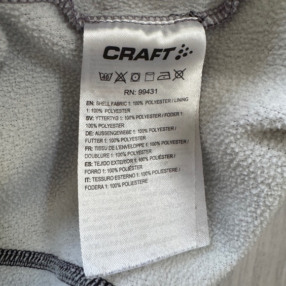 Craft Cycling Jacket Hoody Insulated Size Small - Picture 6 of 7